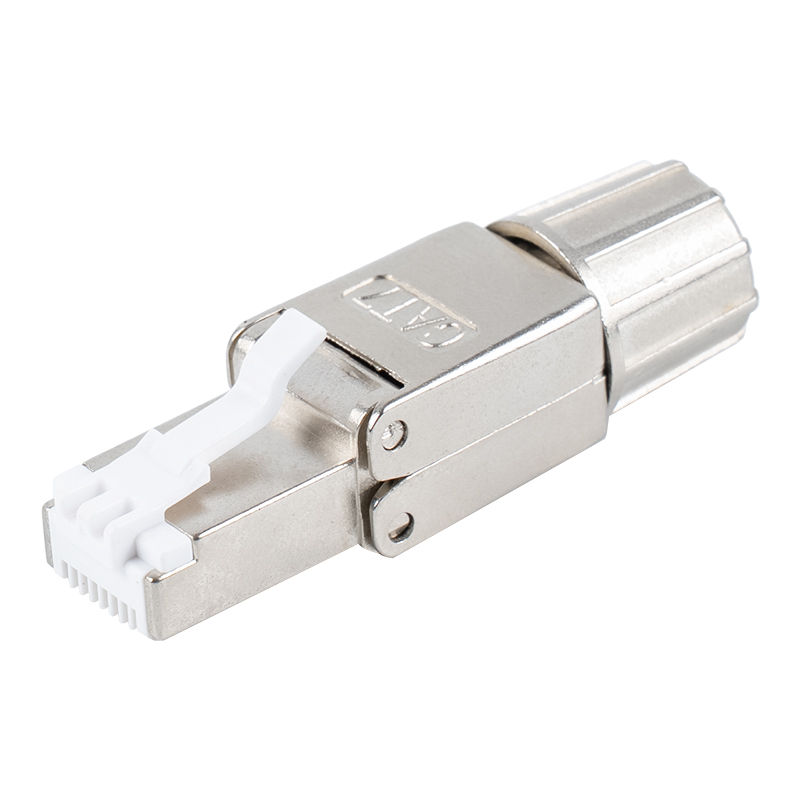 Cat7 skärmad verktygslös RJ45-kontakt RJ-G40S-1-C7 Cat7 skärmad verktygslös RJ45-kontakt RJ-G40S-1-C7