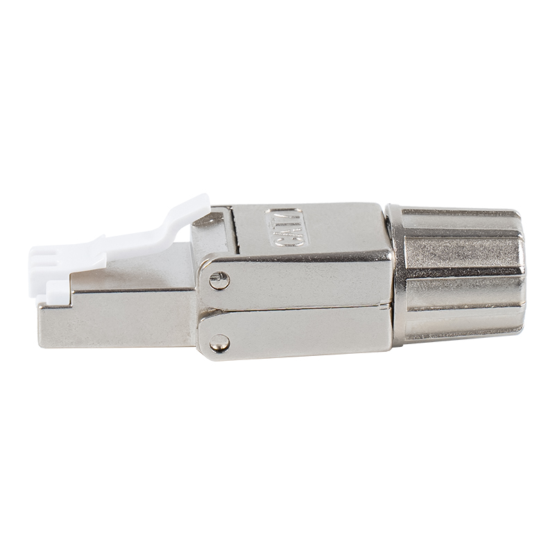Cat7 skärmad verktygslös RJ45-kontakt RJ-G40S-1-C7 Cat7 skärmad verktygslös RJ45-kontakt RJ-G40S-1-C7