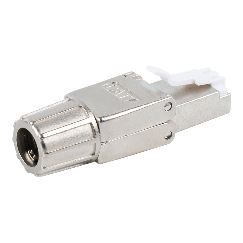 Cat7 skärmad verktygslös RJ45-kontakt RJ-G40S-1-C7