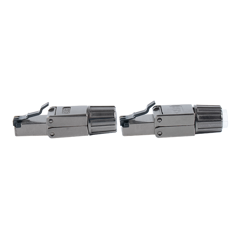 Cat8 skärmad verktygslös RJ45-kontakt RJ-G40S-1-C8 Cat8 skärmad verktygslös RJ45-kontakt RJ-G40S-1-C8
