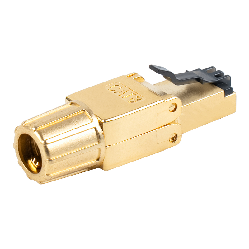 Cat8 skärmad verktygslös RJ45-kontakt RJ-G40S-1-C8 Cat8 skärmad verktygslös RJ45-kontakt RJ-G40S-1-C8