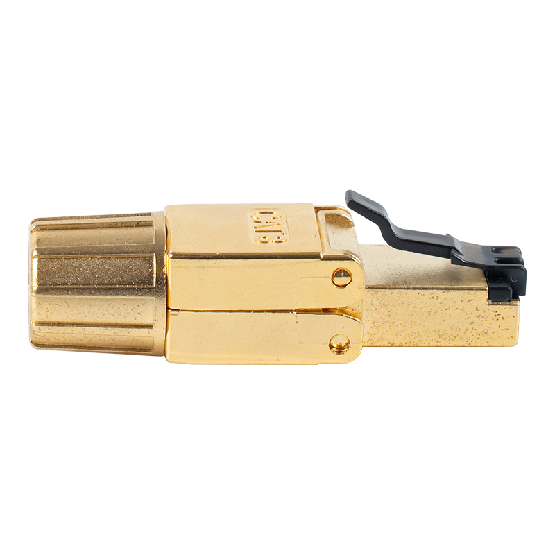 Cat8 skärmad verktygslös RJ45-kontakt RJ-G40S-1-C8 Cat8 skärmad verktygslös RJ45-kontakt RJ-G40S-1-C8