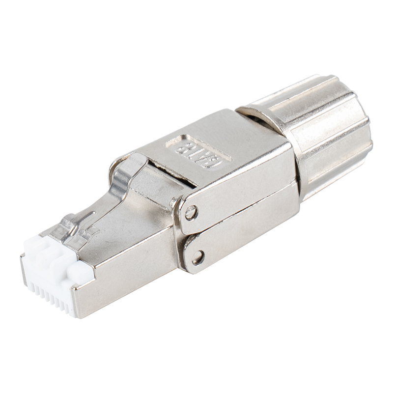 Cat8 skärmad verktygslös RJ45-kontakt RJ-G40S-1-C8 Cat8 skärmad verktygslös RJ45-kontakt RJ-G40S-1-C8