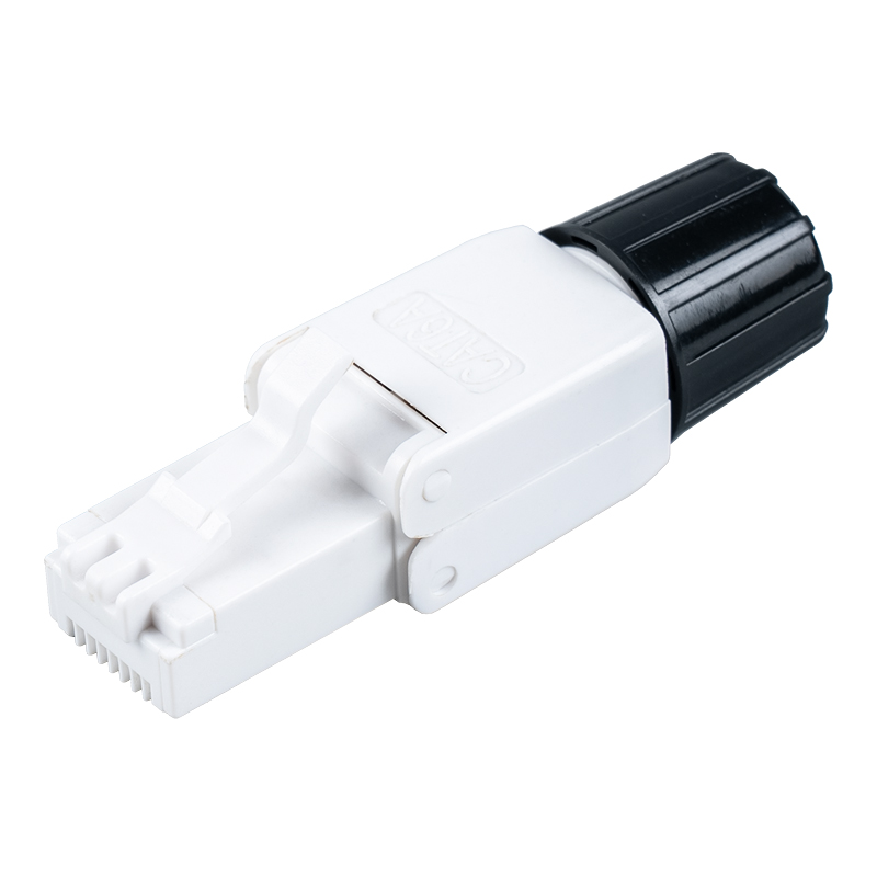 Cat6A oskärmad verktygslös RJ45-kontakt(med skruv) RJ-G40U-C6A Cat6A oskärmad verktygslös RJ45-kontakt(med skruv) RJ-G40U-C6A
