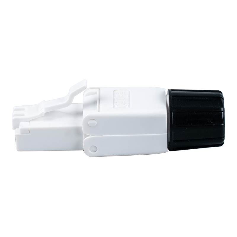 Cat6A oskärmad verktygslös RJ45-kontakt(med skruv) RJ-G40U-C6A Cat6A oskärmad verktygslös RJ45-kontakt(med skruv) RJ-G40U-C6A