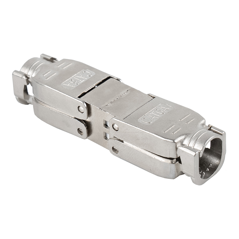 Cat6A skärmad Push-down typ Verktygslös kontakt RJ-603S-3-C6A Cat6A skärmad Push-down typ Verktygslös kontakt RJ-603S-3-C6A