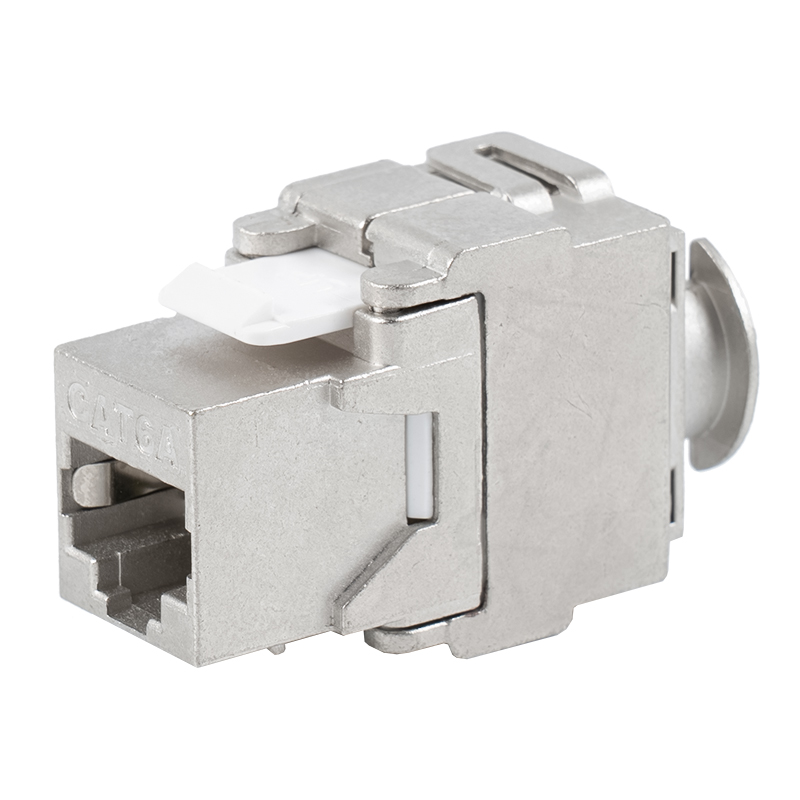 C6A Skärmad 180° Tolless Keystone Jack (med fäste) SM-2335SH8C6A C6A Skärmad 180° Tolless Keystone Jack (med fäste) SM-2335SH8C6A
