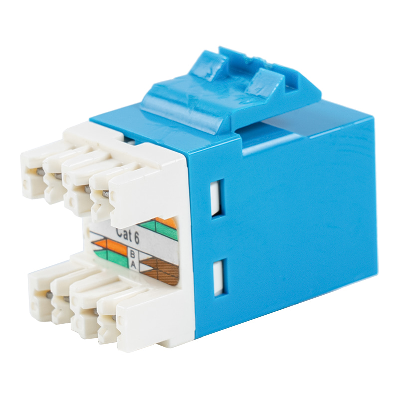 Cat6 Oskärmad 180° Modular Jack SM-2027H8C6 Cat6 Oskärmad 180° Modular Jack SM-2027H8C6