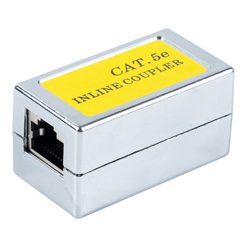C5e skärmad RJ45 inline koppling SM-2038SC5E