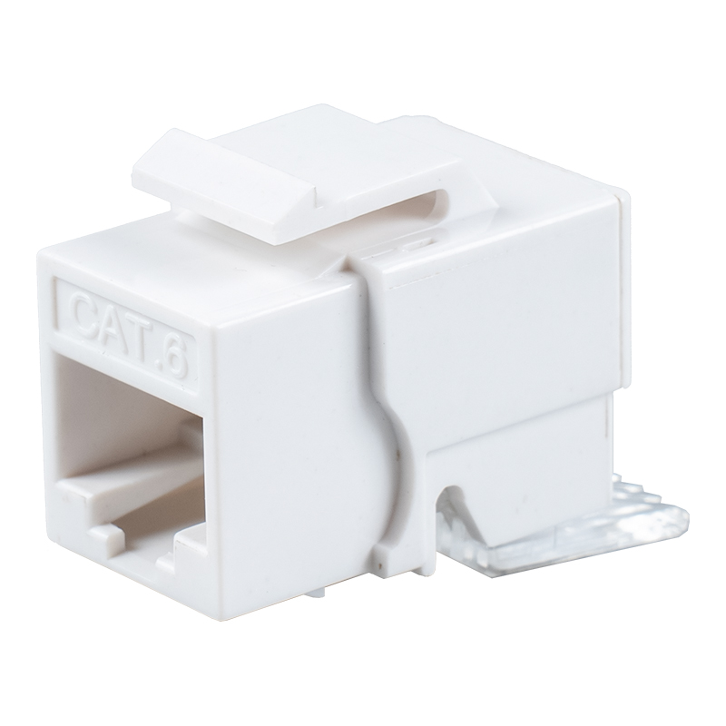 C6 Oskärmad 90° Tolless Keystone Jack （minityp） SM-2052H8C6