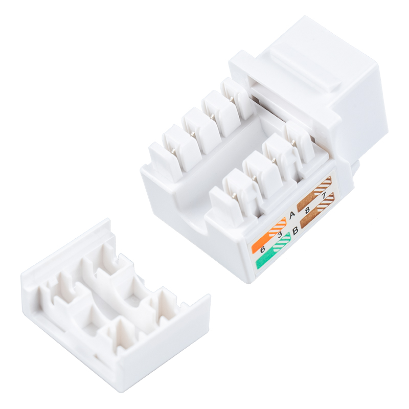 Cat6 Oskärmad 90° Modular Jack SM-2053H8C6 Cat6 Oskärmad 90° Modular Jack SM-2053H8C6
