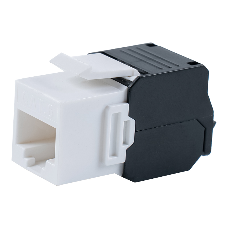 Cat6 oskärmad 180° verktygslös moduluttag (öppningsbar typ) SM-2336H8C6