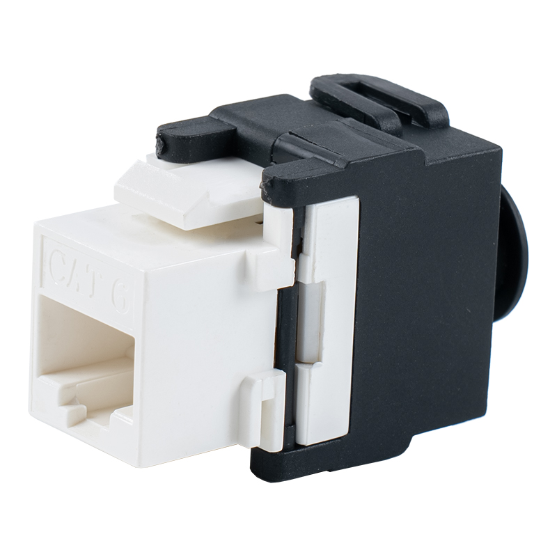 Cat6 oskärmad 180° verktygslös moduluttag (öppningsbar typ) SM-2336H8C6 Cat6 oskärmad 180° verktygslös moduluttag (öppningsbar typ) SM-2336H8C6