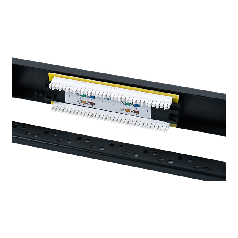 Kategori 6 19-tums 1U oskärmad 16-portars patchpanel (IDC med dubbla ändamål) SP-3224D16-C6 Kategori 6 19-tums 1U oskärmad 16-portars patchpanel (IDC med dubbla ändamål) SP-3224D16-C6