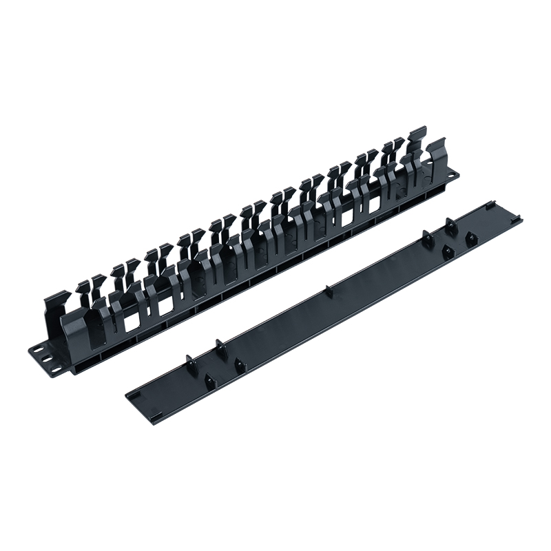 119-tums 1U plastkabelhanteringsstativ (12 portar) SP-3649-1U 119-tums 1U plastkabelhanteringsstativ (12 portar) SP-3649-1U