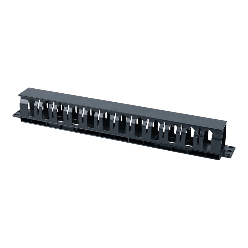 119-tums 1U plastkabelhanteringsstativ (12 portar) SP-3649-1U 119-tums 1U plastkabelhanteringsstativ (12 portar) SP-3649-1U