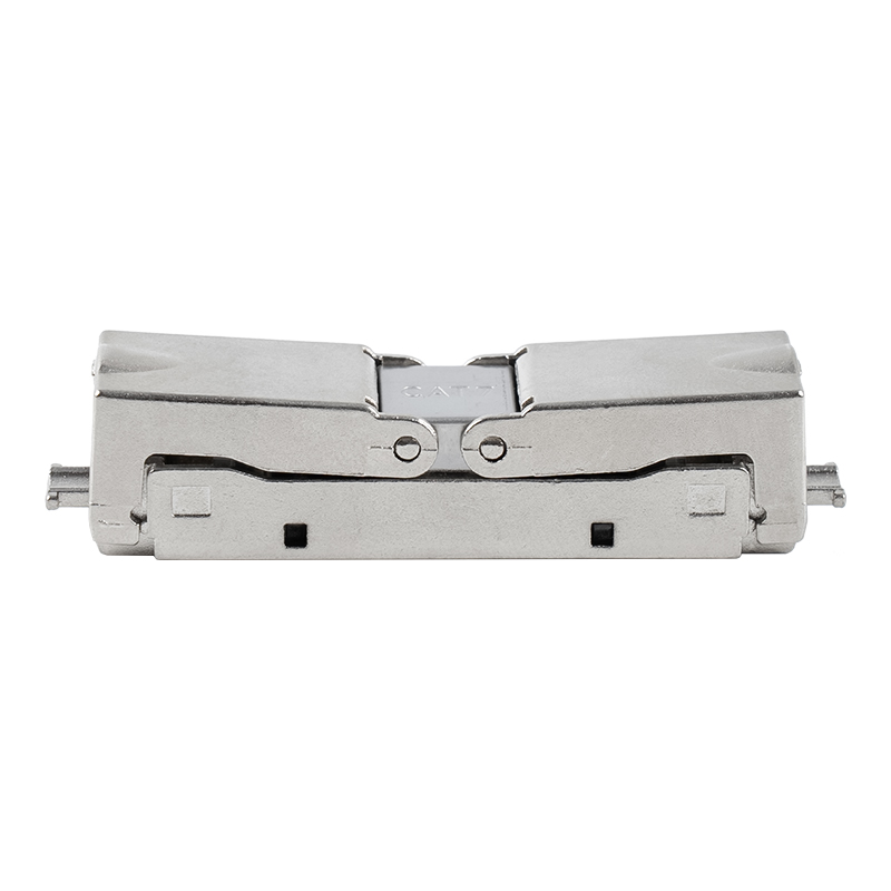 Cat6A skärmad Push-down typ Verktygslös kontakt (Enkel öppning) RJ-604S-1-C6A Cat6A skärmad Push-down typ Verktygslös kontakt (Enkel öppning) RJ-604S-1-C6A